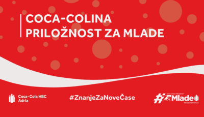 Coca-Colina priložnost za mlade Slovenija 2024